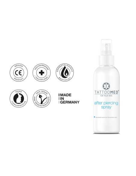 Expositor TattooMed After Piercing Spray 75 ml x 15 uds