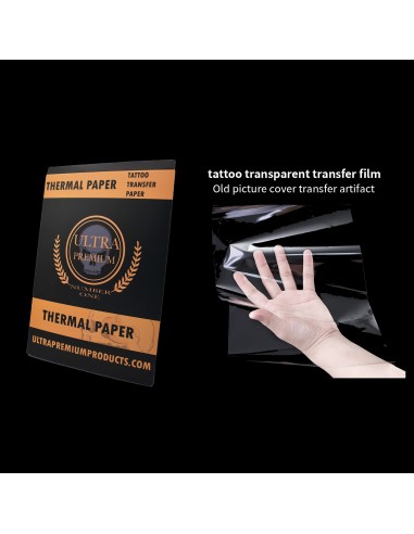 Papel Thermal Ultra Premium con plástico transparente