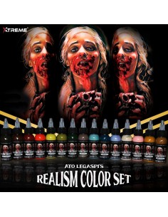 35 Colores Paleta Tinta Para Tatuaje Tattoo Ink Extreme