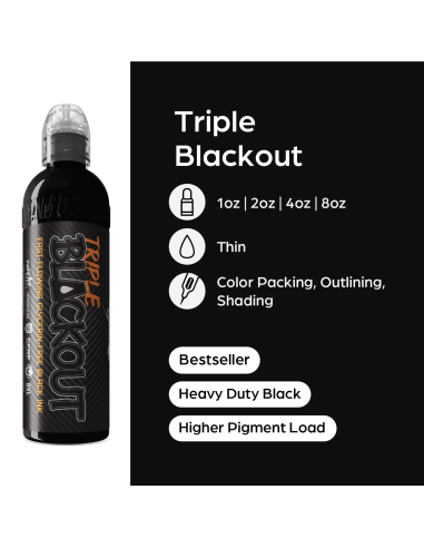World Famous Ink - TRIPLE BLACKOUT