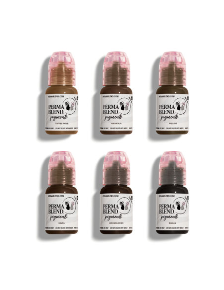 Heritage Collection Set for Brows - 6 x 15ml