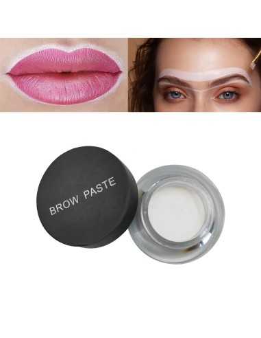 Pasta de mapeo blanca Microblading