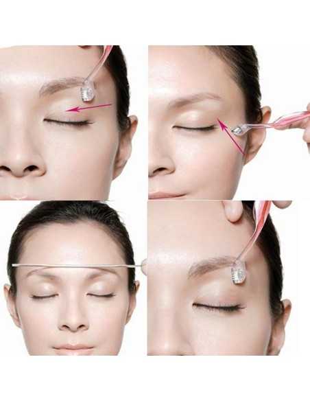 HEALLOR-Cuchilla de afeitar cejas