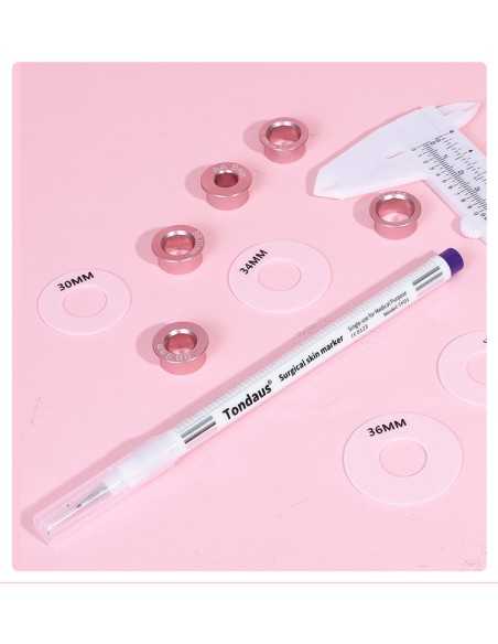 Areola posicionamiento herramientas