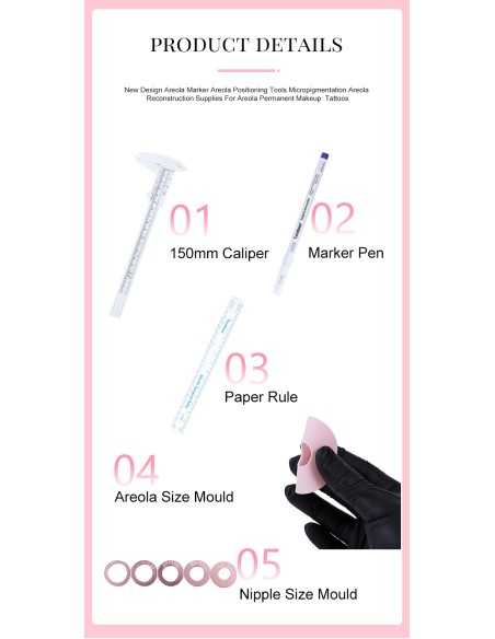 Areola posicionamiento herramientas