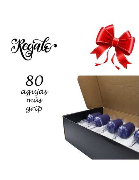 Combo H - De regalo: 80 Agujas con grip (varias medidas)