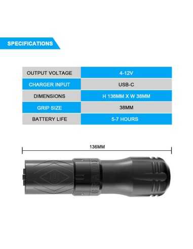 EMALLA GRAND WIRELESS TATTOO PEN...