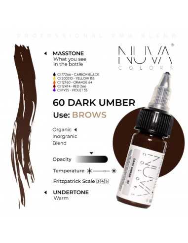 NUVA COLORS - 60 DARK UMBER