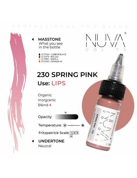 NUVA COLORS - 230 SPRING PINK