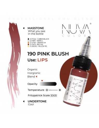 NUVA COLORS - 190 PINK BLUSH