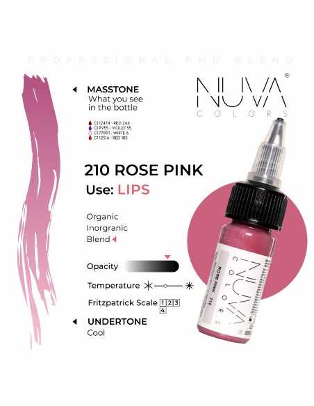 NUVA COLORS - 210 ROSE PINK