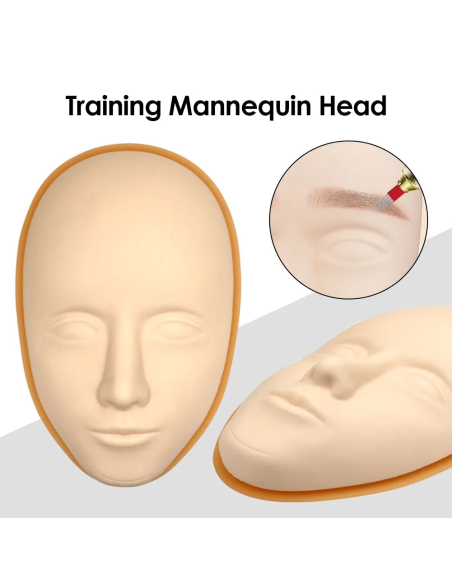 Cabeza de entrenamiento de tatuaje Facial