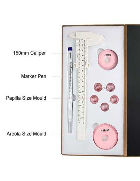 Herramienta de micropigmentación para la reconstrucción del pezón