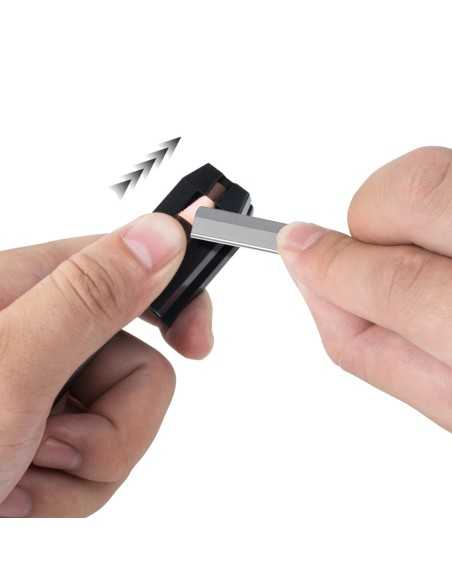 Sacapuntas PMU 4 en 1 para maquillaje de cejas