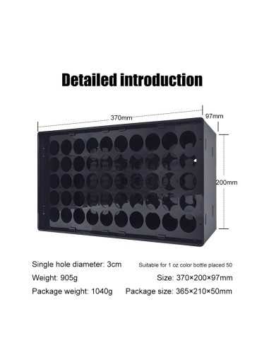 Estante para pigmento de tatuaje