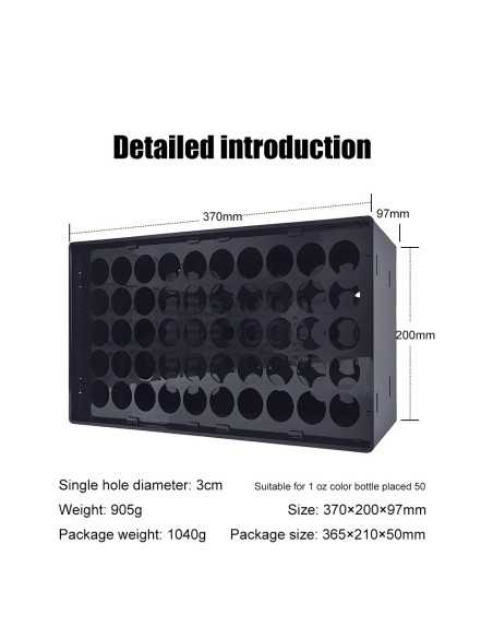 Estante para pigmento de tatuaje