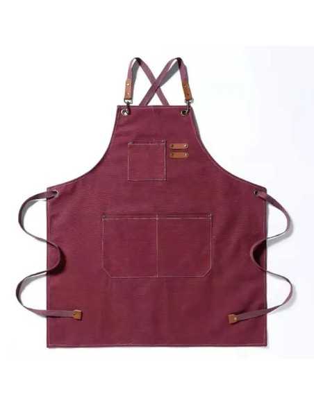 Delantal de tela gruesa y resistente