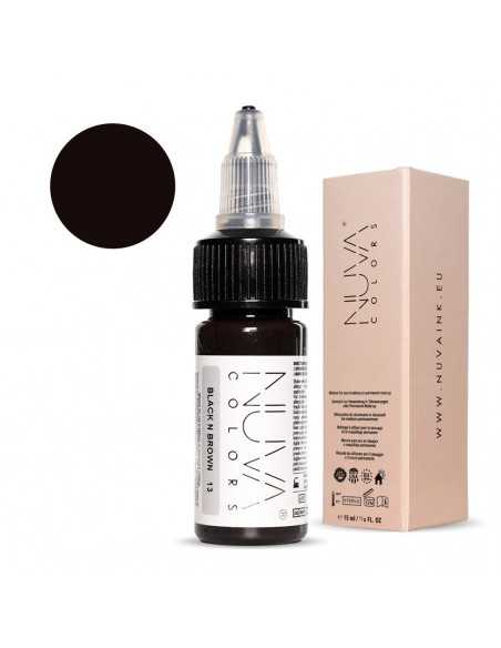 NUVA COLORS - 13 BLACK N BROWN