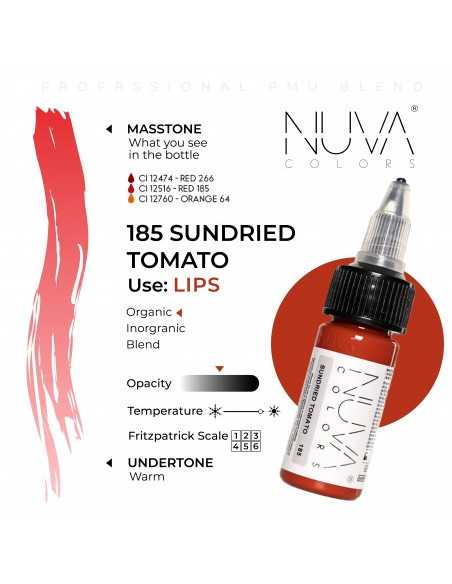 NUVA COLORS - 185 SUNDRIED TOMATO