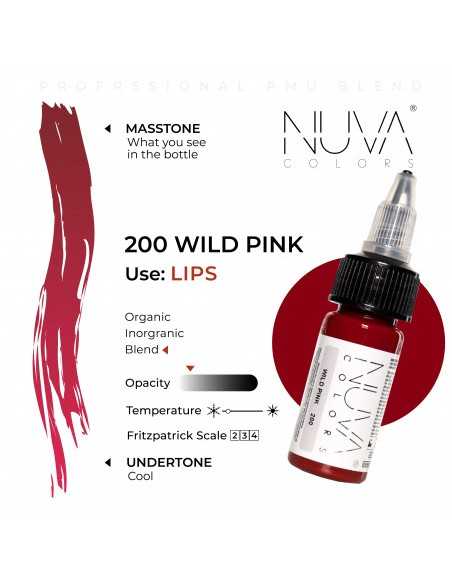 NUVA COLORS - 200 WILD PINK