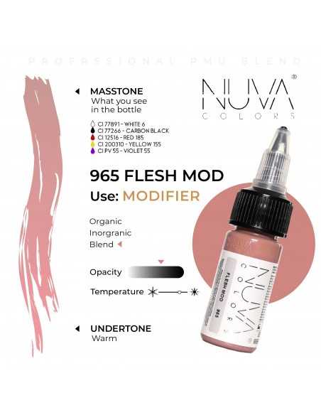 NUVA COLORS - MODIFIER - 965 FLESH MOD - 15ML
