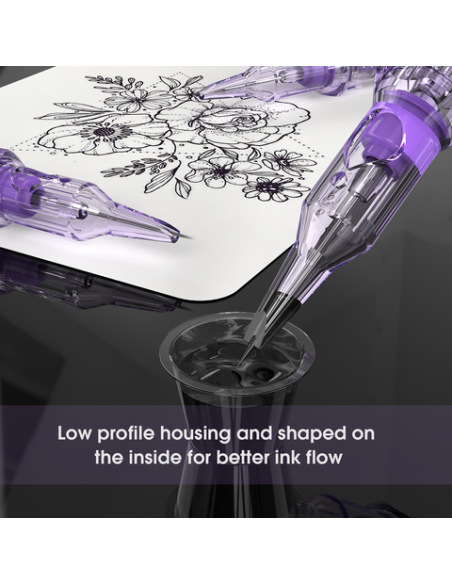 INKin REVO Liner - Permanent Makeup Needles (Caja de 10 unidades)