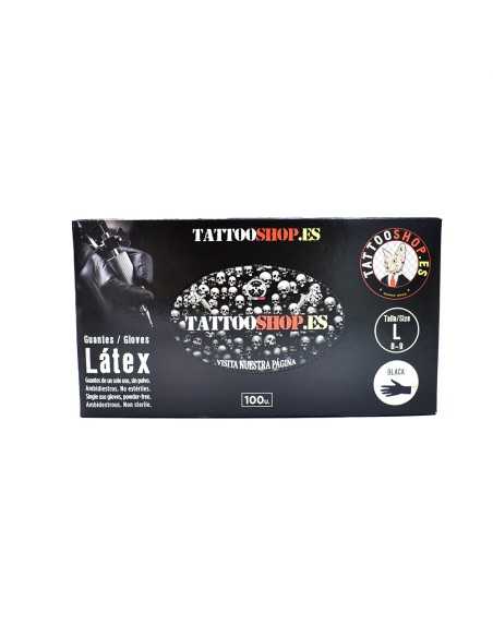 Guantes de Latex Negros (10 Cajas x 100 unidades)