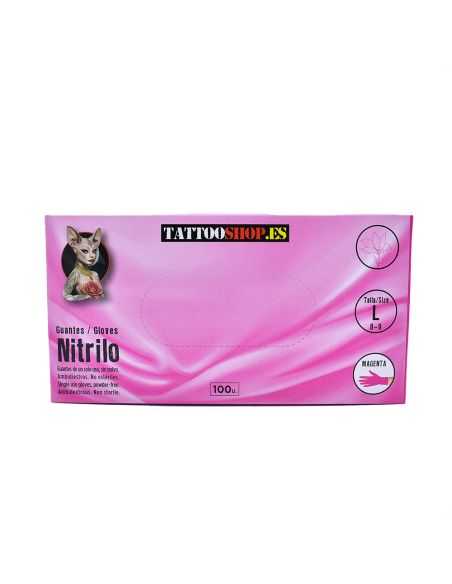 Guantes de Latex Rosa (10 Cajas x 100 unidades)