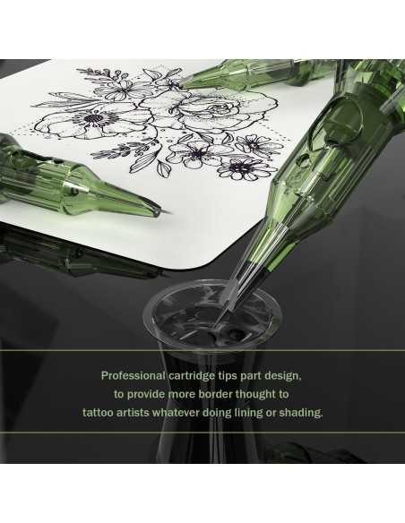 INKin REVO Tattoo Cartridges Needles - Curved Magnum
