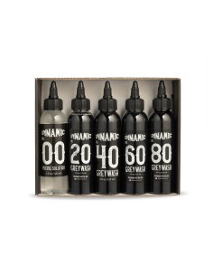 Dynamic Greywash set - 4 oz