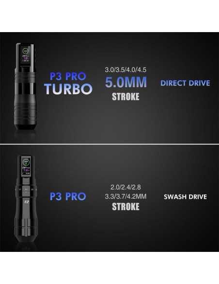 EZ P3 Pro TURBO Wireless Battery Tattoo Pen Machine
