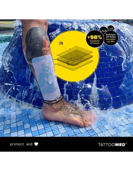 TattooMed Protection UV Film MILKY 1xRollo (2m x 20cm)
