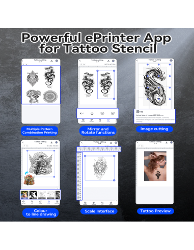 Tattoo Printer - AIMO M08E-WS