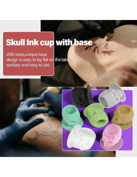 Cups Negros de 12 mm (200 unidades)