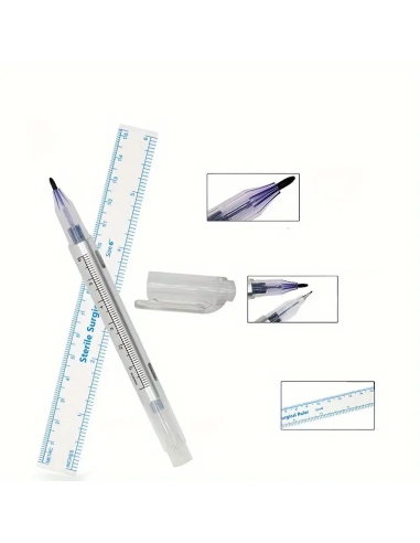 Marcador Médico Estéril de Doble...