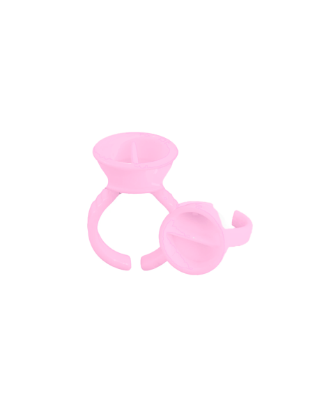 Cups Anillo Rosa con División (Paquete de 100 unidades)