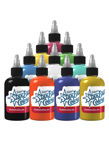 Solar Set 1oz Tattoo Ink - StarBrite Colors 10 x 1 oz