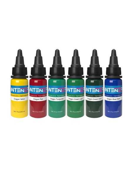 Intenze ink - Dragon Color Tattoo Ink Set