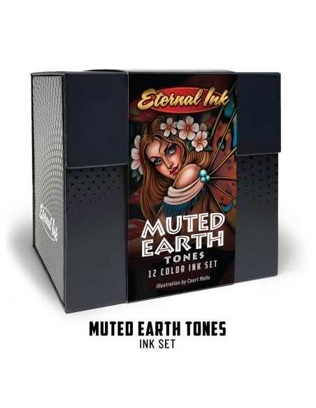 Eternal Ink Set Muted Earth Tones - 12 Colors