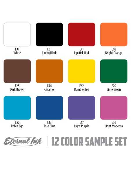 Eternal Ink - Sample 12 Set
