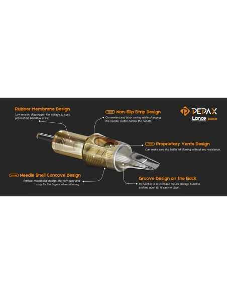 Pepax Lance Curved Magnum - Long Taper