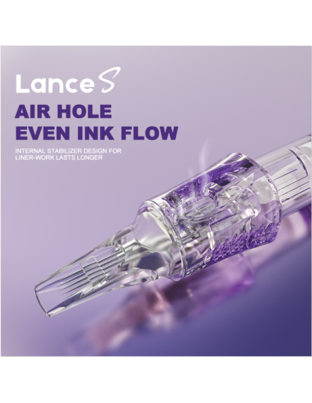 PEPAX LANCE S PMU Cartridge Needles Textured (20pcs per box)