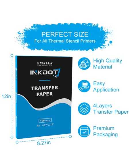 EMALLA INKDOT Transfer Paper (100PCS)