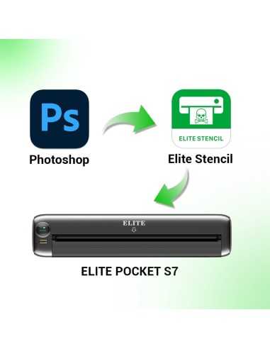 ELITE POCKET S7 Bluetooth Tattoo...