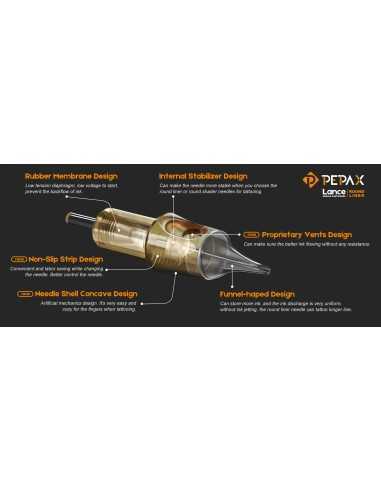 Pepax Lance Round Liner - Long Taper...