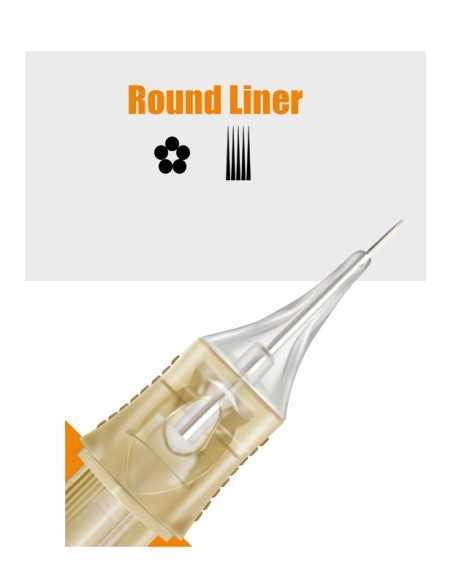 Pepax Lance Round Liner - Long Taper (10 Unidades)