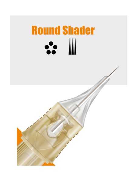 Pepax Lance Round Shader - Long Taper (10 Unidades)