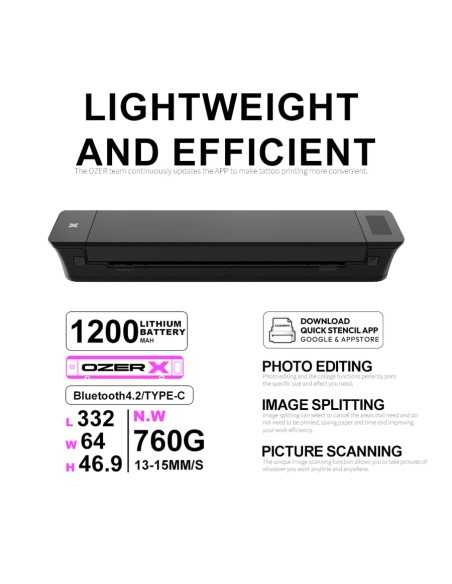 OZER QUICK STENCIL PRINTER (2nd Generation)