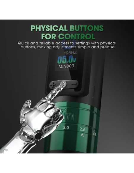 Inferno （2.0mm-4.5mm）Wireless Tattoo Machine Adjustable Stroke