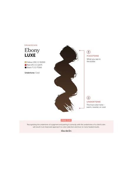 Perma Blend Ink - TINA DAVIES LUXE - 6 EBONY